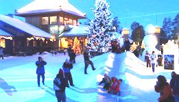 hebergements chalets hotels village du pere noel rovaniemi laponie finlande