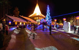 le village du pere noel laponie