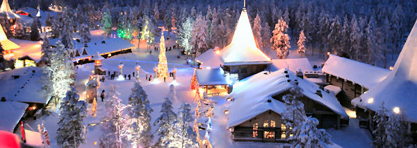 rovaniemi village pere noel