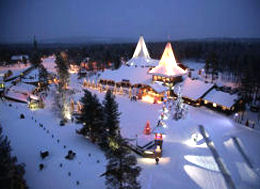 village pere noel finlande