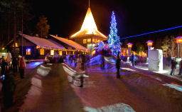 visiter le village du pere noel laponie