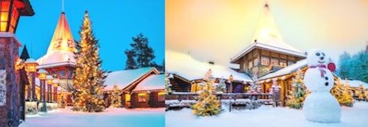 voyage sejour village pere noel laponie finlande 2021 2022 pays pere noel tout compris photo
